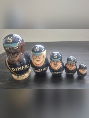 Seattle Mariners Russian Nesting Dolls